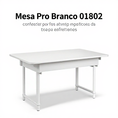 Mesa Pro Branco 01802