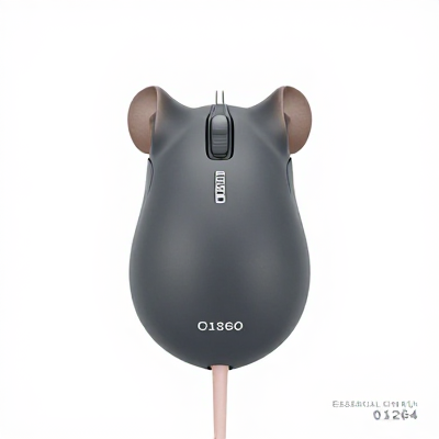 Mouse Essencial Cinza 01264