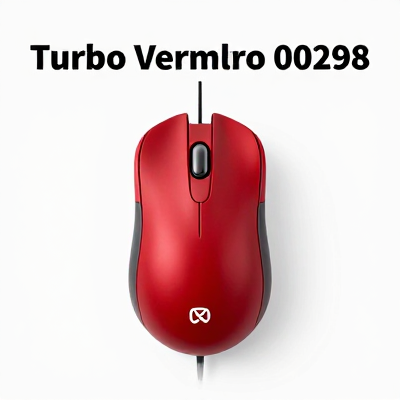 Mouse Turbo Vermelho 00298