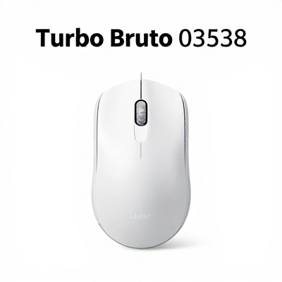 Mouse Turbo Branco 03538