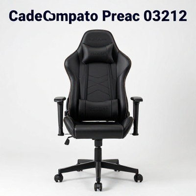 Cadeira Gamer Compacto Preto 03212