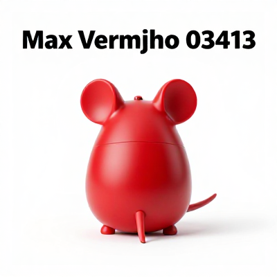 Mouse Max Vermelho 03413