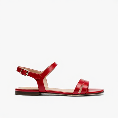 Sandália Vintage Vermelho 00324