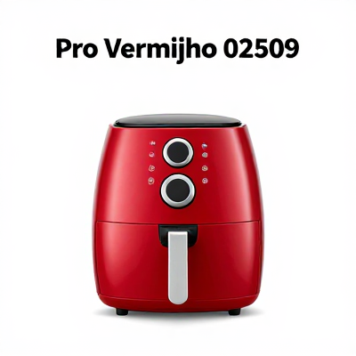 Air Fryer Pro Vermelho 02509