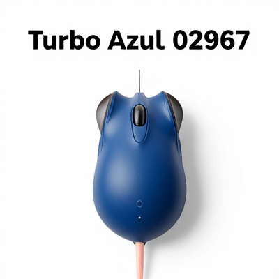 Mouse Turbo Azul 02967