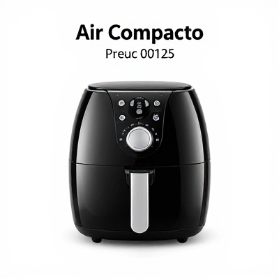 Air Fryer Compacto Preto 00125