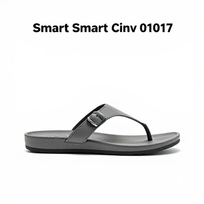Chinelo Smart Cinza 01017