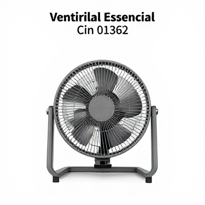Ventilador Essencial Cinza 01362