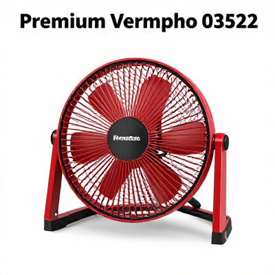 Ventilador Premium Vermelho 03522