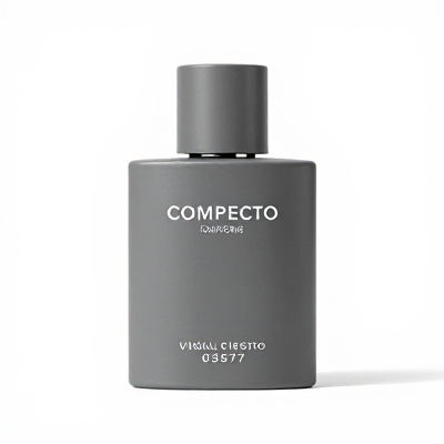 Perfume Compacto Cinza 03577