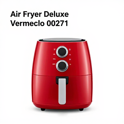 Air Fryer Deluxe Vermelho 00271