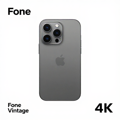 Fone Vintage Cinza 01761