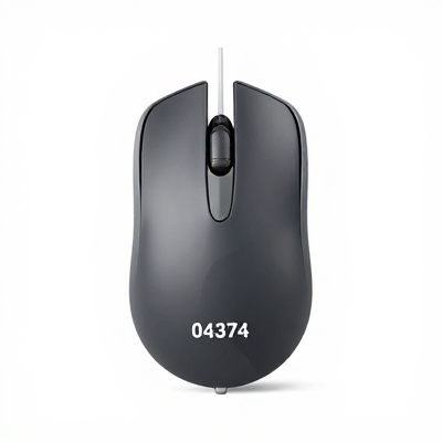 Mouse Lite Cinza 04374