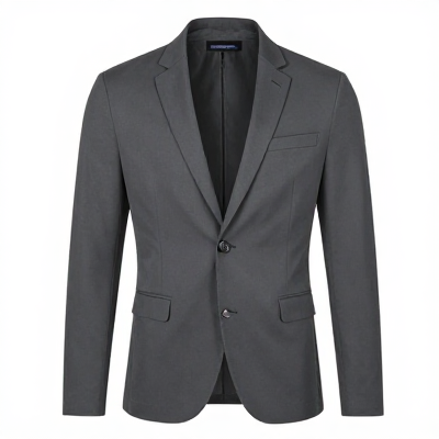 Jaqueta Slim Cinza 04460