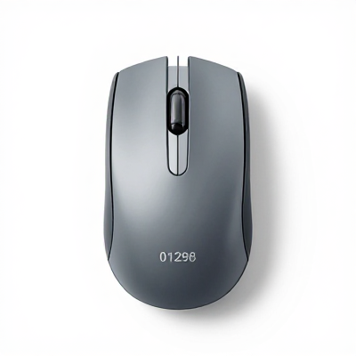 Mouse Compacto Cinza 01298