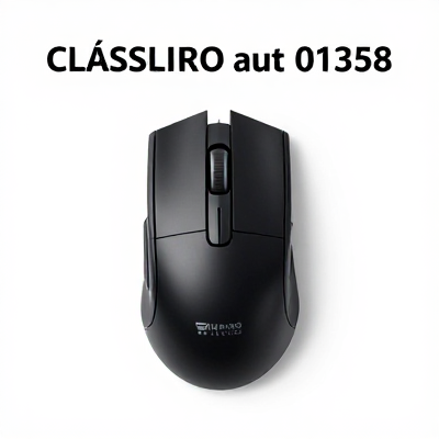 Mouse Clássico Preto 01358