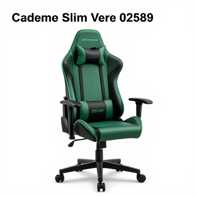 Cadeira Gamer Slim Verde 02589