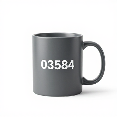 Caneca Moderno Cinza 03584