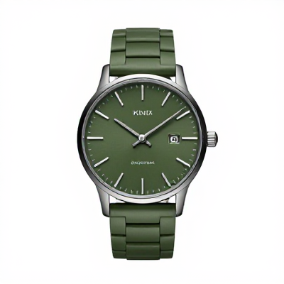 Relógio Slim Verde 00492