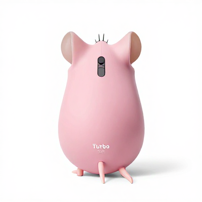 Mouse Turbo Rosa 01750