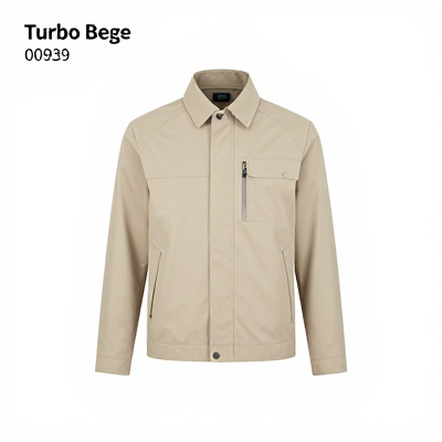 Jaqueta Turbo Bege 00939