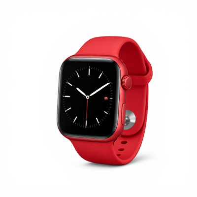 Smartwatch Clássico Vermelho 02992