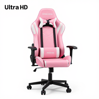 Cadeira Gamer Vintage Rosa 03640