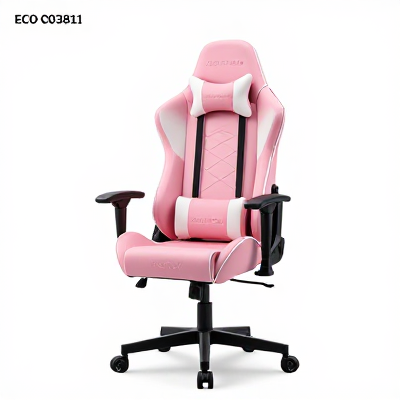 Cadeira Gamer Eco Rosa 03811